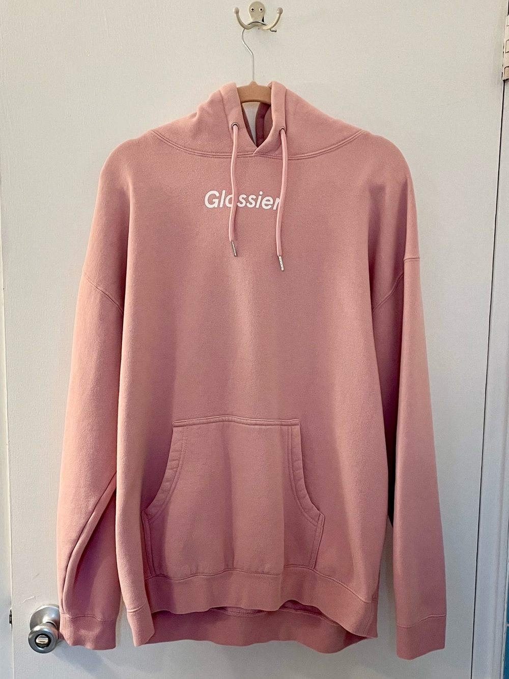 Glossier Pink Hoodie | Great Condition